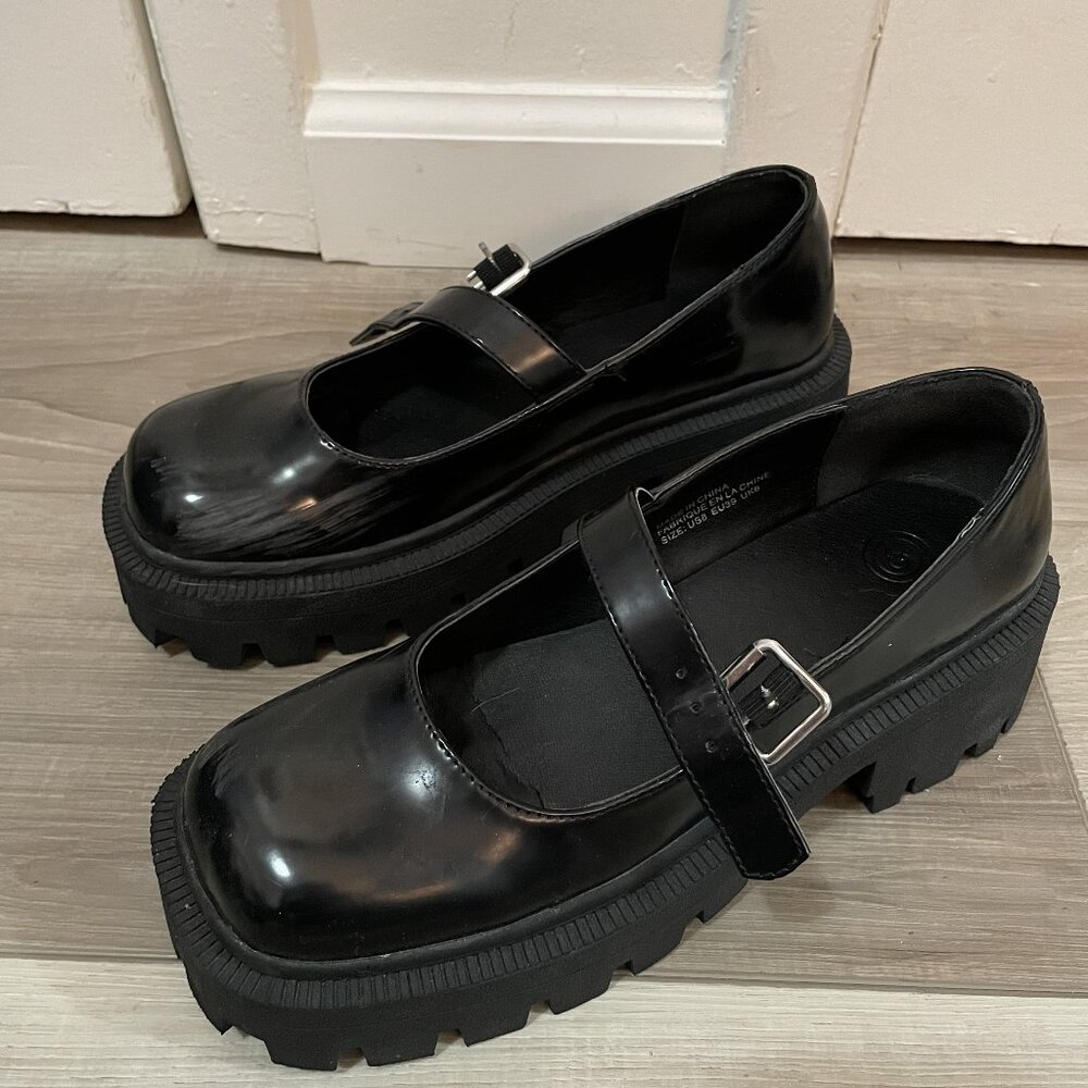 Urban Outfitters Black Mary Janes